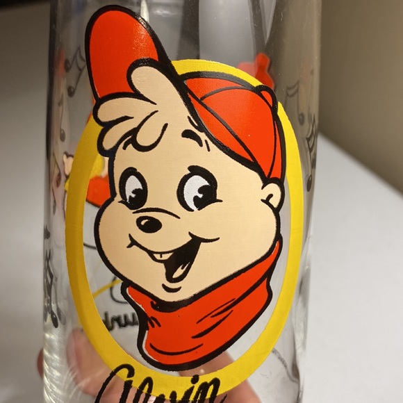 Vintage Alvin and The Chipmunks Drinking Glass - Picture 5 of 5